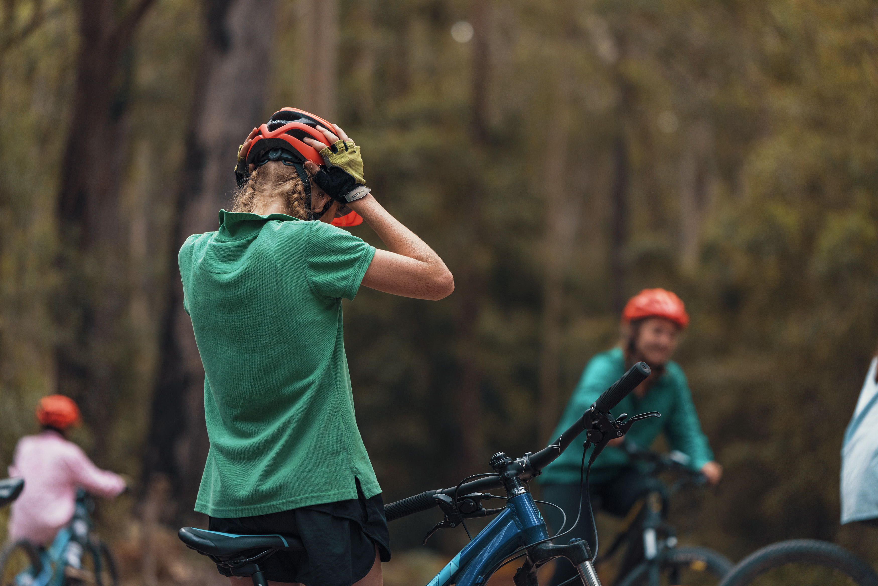 Family Recreation Introduction to Cycling Journey VIC